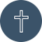 kors ikon, kristendom - Idrætsefterskole