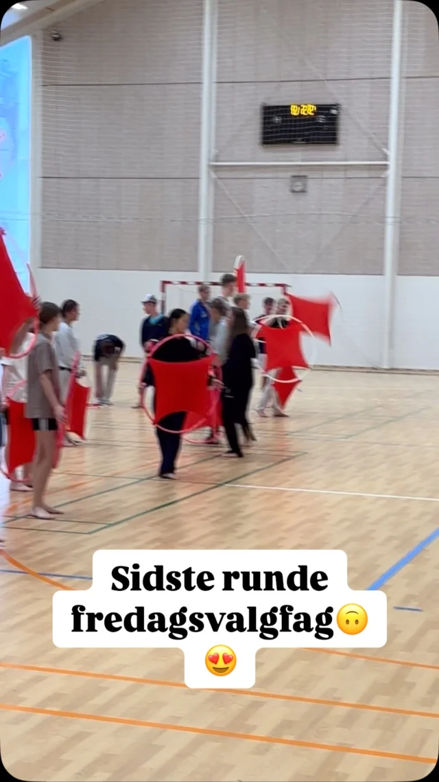 Snart venter de mundtlige eksamener, så i dag var sidste gang med fredagsvalgfag😊 #laegaarden #lægården2425 #efterskolelivet