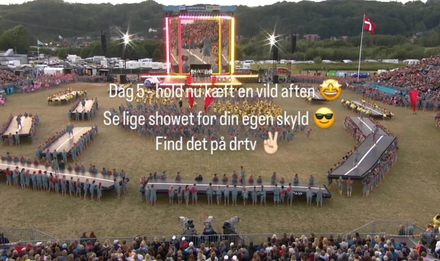 Dag 5 - Kan ikke beskrives! Vi er helt høje og glæder os til at vise showet hele 2 gange i dag 🫶🏻