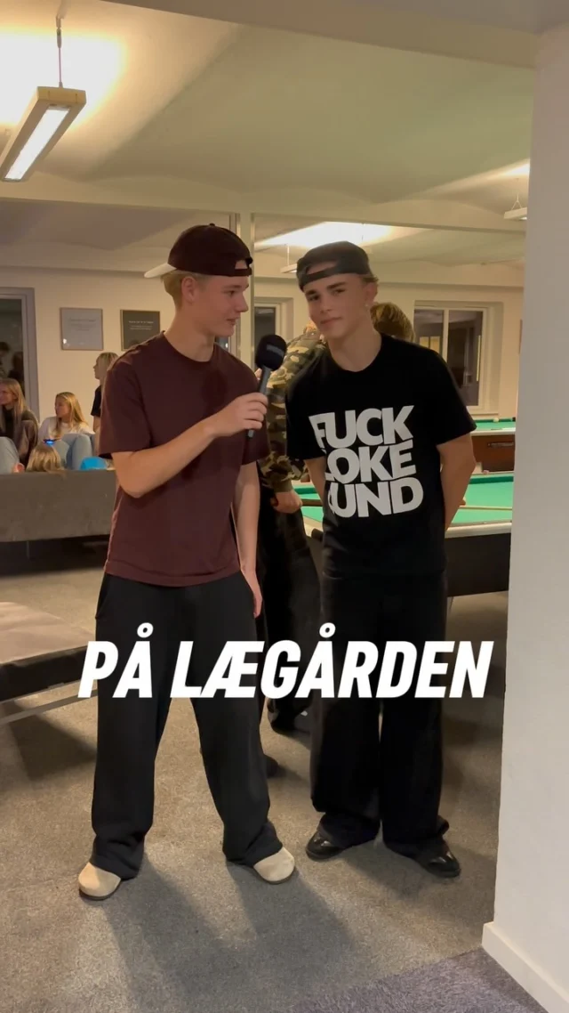 Spørgerunde på Lægården - men kun forkerte svar ❌🫢 #lægården #efterskolelivet
